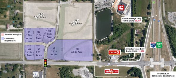 I-65 Exit 64 Commercial/Retail Sites: SR 58 & International Dr, Columbus, IN 47201